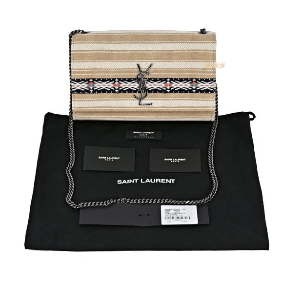 Saint Laurent Monogram Medium Kate Cross Body Bag - Picture 5 of 9